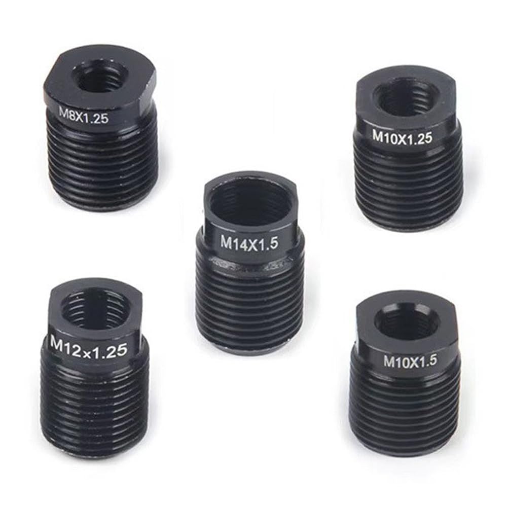 Samcos Aluminum Alloy Shift Knob Adapter M8*1.25/M10*1.25/M10*1.5/M12*1.25/M14*1.5 Replacement Screws with Inner Screws Easy Installation
