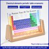 Periodic Table of Elements Desktop Ornament - Creative Gift for Festivals, Birthdays, and Children's Day