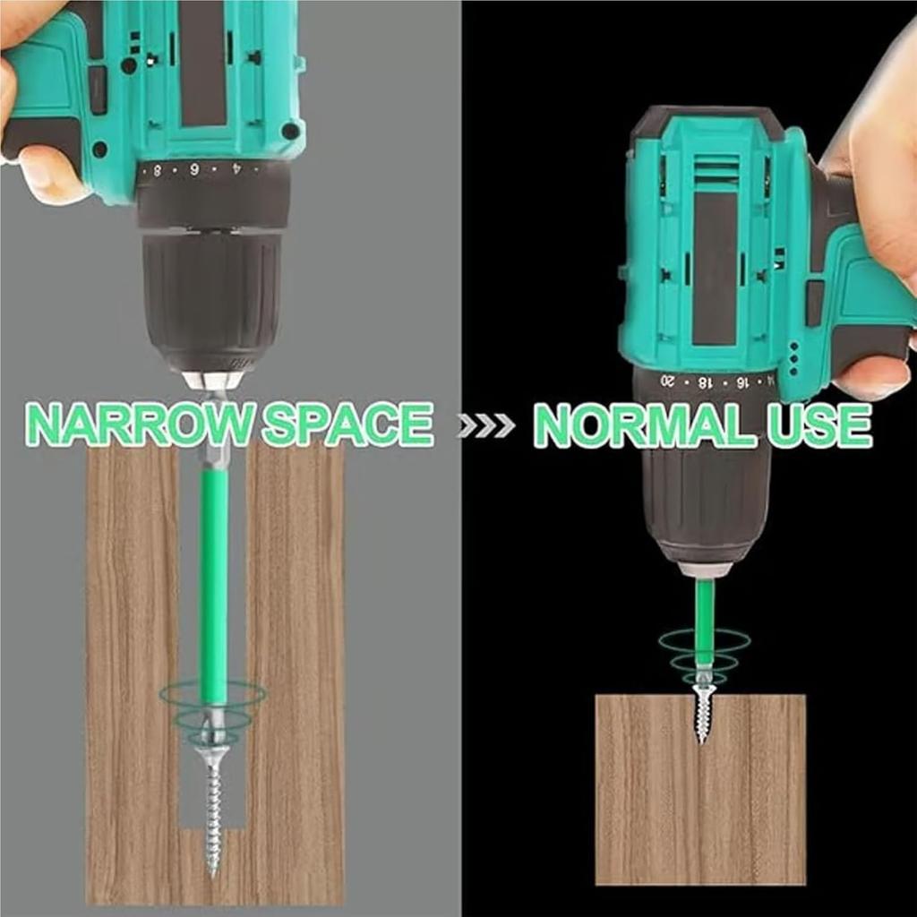 Portraitw Strong Magnetic Durability Screwdriver Drill Bit Set, Universal Drill Screwdriver Bit Set, Anti Slip Screwdriver Bit Set, Universal