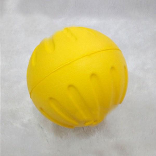 Dingdongpet Haustier großer Hund Gummi Spielzeug, gelb, 1 Stück