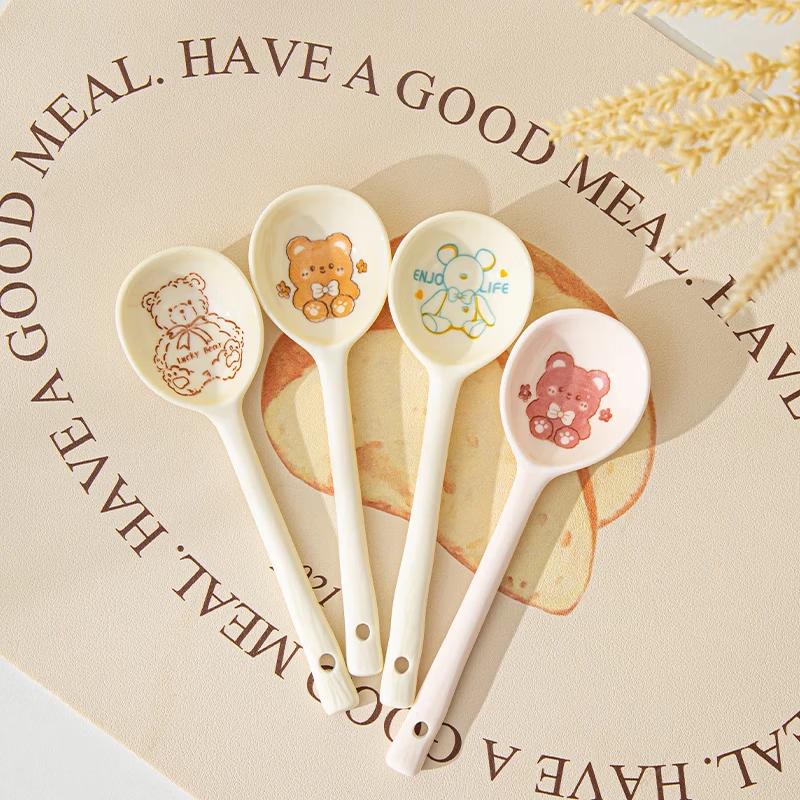 Ceramic Cartoon Spoons