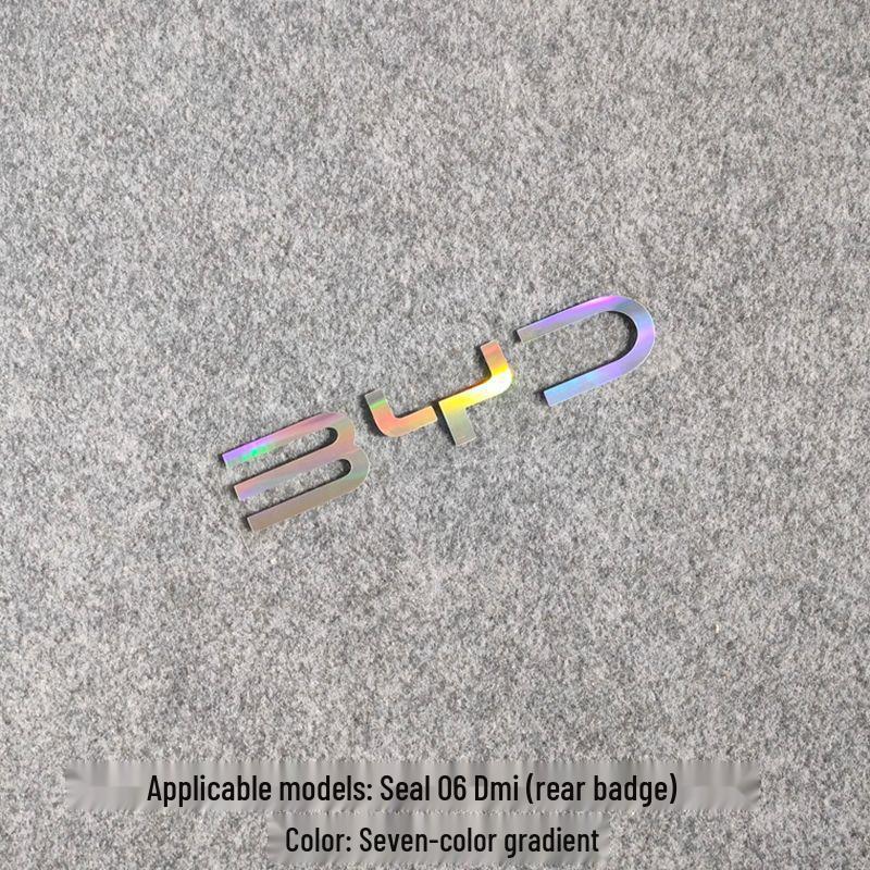 BYD Seal EV Car Logo Sticker for Color Change & Decoration (EVDMI 05, DMI 07, DMI 06, GT 06)