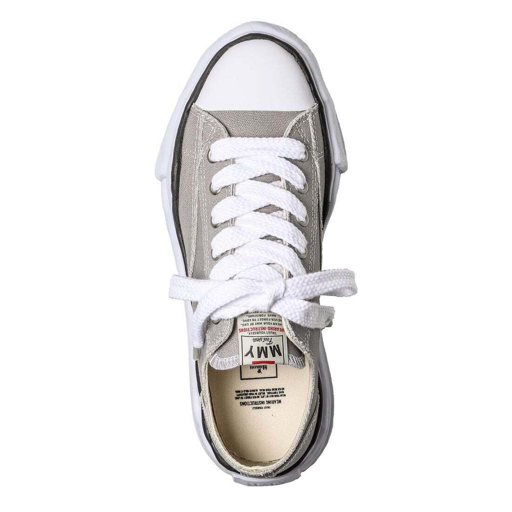 A01FW702-gris Maison MIHARA YASUHIRO PETERSON Semelle Originale Toile Basse (Pour des hommes)