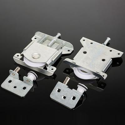 Kleiderschranktürrolle mit Dämpfungspuffer Schiebetürrad Schranktürrolle Rack Slot Zubehör Möbelrolle Hardware