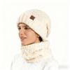 Warm And Cold-proof Knitted Hat With Ear Flaps And Woolen Cap