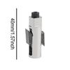 Adjustable Broken Pipe Thread Extractor Tool 4/6 Inch Faucet Angle Valve Wire Remover for Slipping Rusty Threads