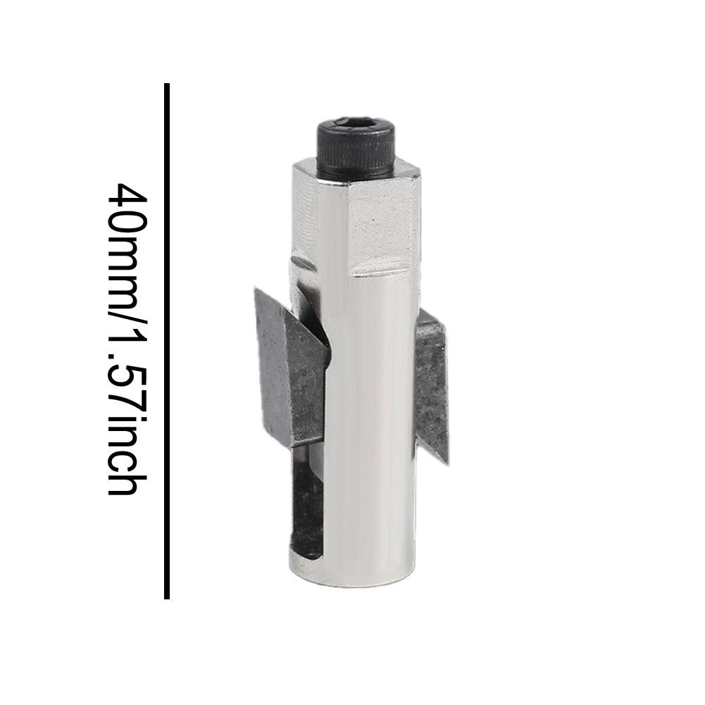 Adjustable Broken Pipe Thread Extractor Tool 4/6 Inch Faucet Angle Valve Wire Remover for Slipping Rusty Threads