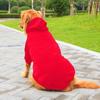 Hot-selling Blank Large Dog Hoodie Customizable Windproof Cartoon Design Warm Fleece Pet Sweatshirt Oversized Summer Multiple