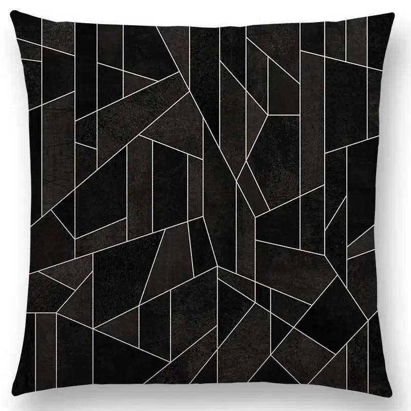 Neu Abstrakt Geometrisch Farben Streifen Zersplittert Amethyst Saphir Bunt Drucke Kissenbezug Auto Sofa Überwurf Kissenbezug