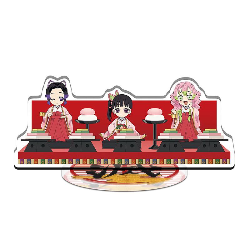 Anime Peripherals Fandom Sword Forging Village Chapter Acrylic Stand Toy Table Decoration Doll Pvc Male and Female