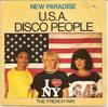 7inch Record NEW PARADISE  U.S.A. Disco People 11436 Atlantic 1979 France SoulFunk Used