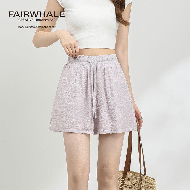Mark Fairwhale 2026 Women s Loose Wide-Leg Casual Shorts L