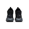 Anta Kids Velcro Fleece Non-Slip Wear-Resistant Warm High-Top Running Shoes Kids Sneakers Black Silver A312146813-1