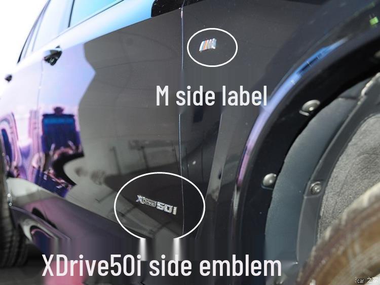 BMW Xdrive35I Fender X3/X1/X5/X6 40i/28 Car Side & Tail Emblem Sticker Set