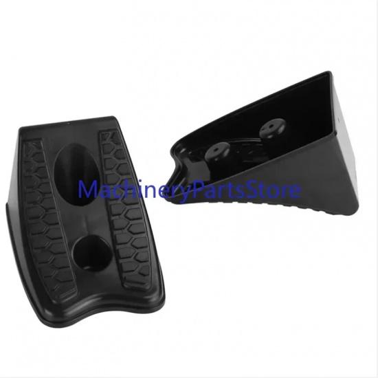 Hot Sell 2PCS Wheel Chocks Skid Resist Rubber High Strength Car Stopper Control Wheel Alignment Block Tire Support Pad