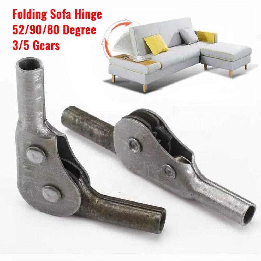 3/5 Gears Adjustable Sofa Angle Adjuster Joint Steel Lifting Backrest Hinge  For Chair/Sofa
