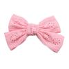 Kids' Lace Bow Hair Clip - Korean Style, Versatile DIY Accessory for Girls' Ponytails