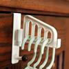Punch Free Clothes Coat Bag Towels Hanger Hook for Bathroom Kitchen Door Storage