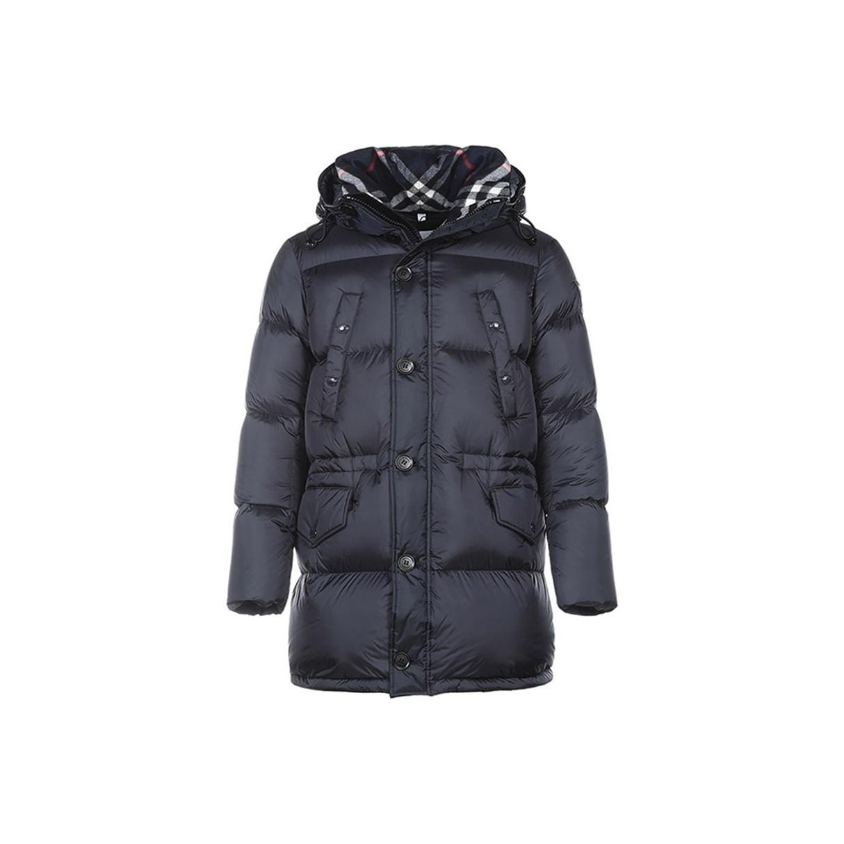 Burberry Men Logo Detail Hooded Puffer