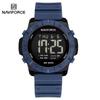 NAVIFORCE 7110 Top Brand Men's Watch Silicone Strap Fashion Sport Casual Wristwatch Luxury Chronograph Watches Male Relojes