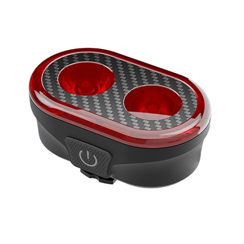

Bicycles Tail Light Brake Sensing Bike Rear LED Light Cycling Ridings Brake Taillight Rear Safety Flashlight Bikes Light 1