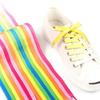 Candy Gradient Shoelaces Colorful Flat Shoelaces for Sneaker Casual Canvas Shoe Laces Camping Silk Shoelaces 90cm/120cm