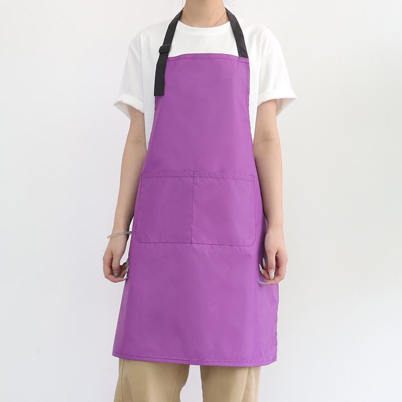 New Style Stain-Proof Neck Apron: Ultra-Thin, Custom Logo, Perfect for Kitchen, Painting, and Catering.