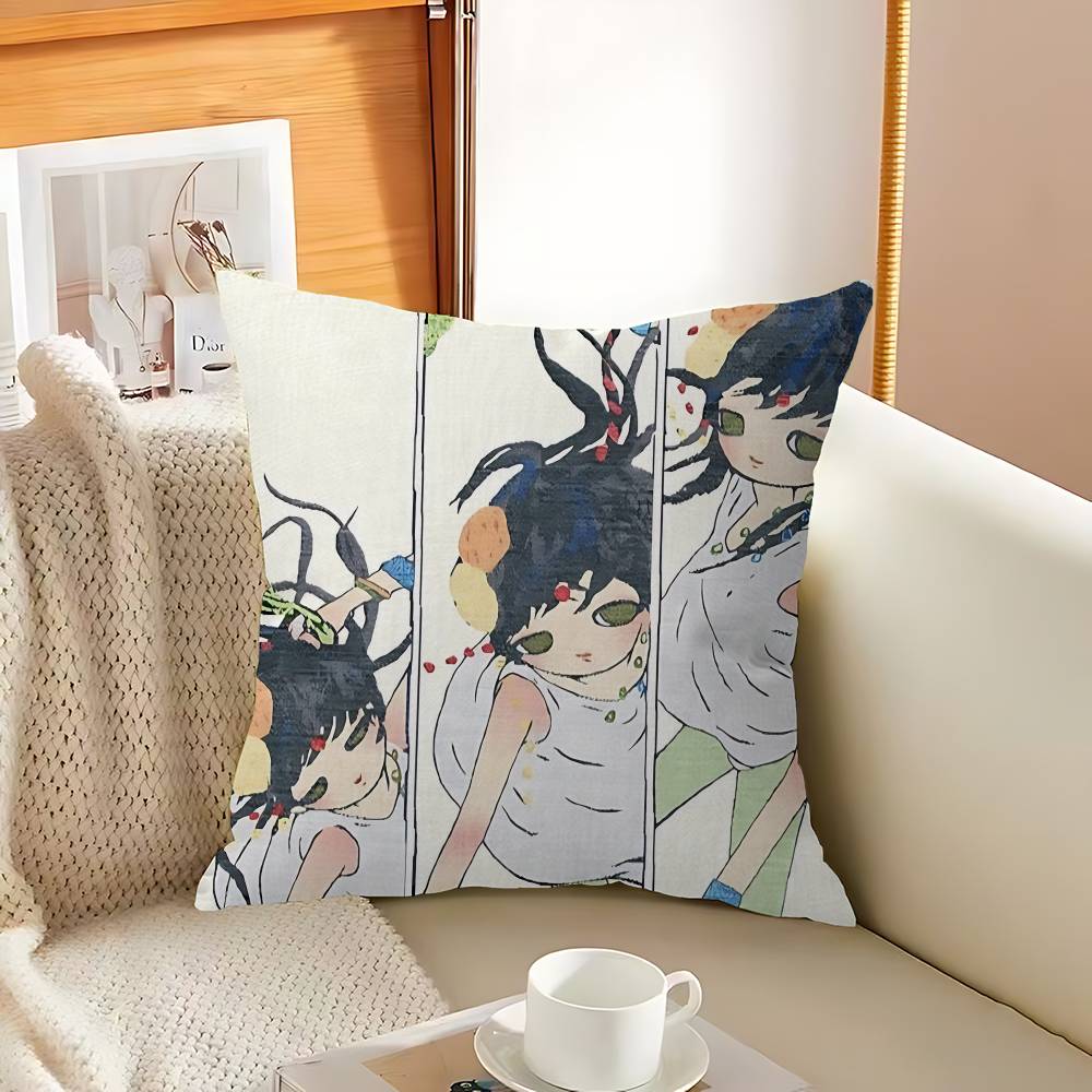 

Popular Classic Art A-aya T-takano Pillow Cover Design Cushion Cover Decor Holiday Decorati 12x12Inch