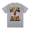 Charles Oliveira Do Bronx Fan Gift T Shirt Unisex Women Fashion Vintage Short Sleeve Tshirts Casual Cotton Cool Oversized Tshirt