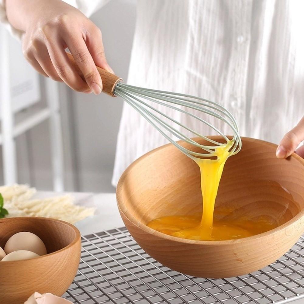 12pcs Heat Resistant Kitchen Utensils Set Wooden Handle Baking Shovel Non-Stick Cookware Set  Baking