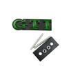 3D Metal GTI Badge Car Front Grille Emblem for Volkswagen VW Caddy Golf 5 6 7 8 GTD Polo Jetta Passat B5 Tiguan Touran MK3 MK5 RJ4