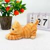 Cute Kitten Cats Stress Relief Squeeze Toy with Detail Realistic Cats Decompression Toy for Kids Adults Desktop Decors