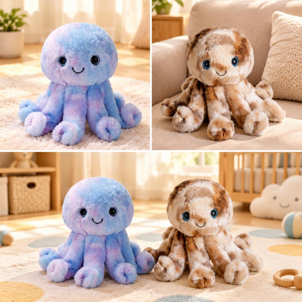 Electric Stuffed Animal Sea Creature Toy Soft Dancing