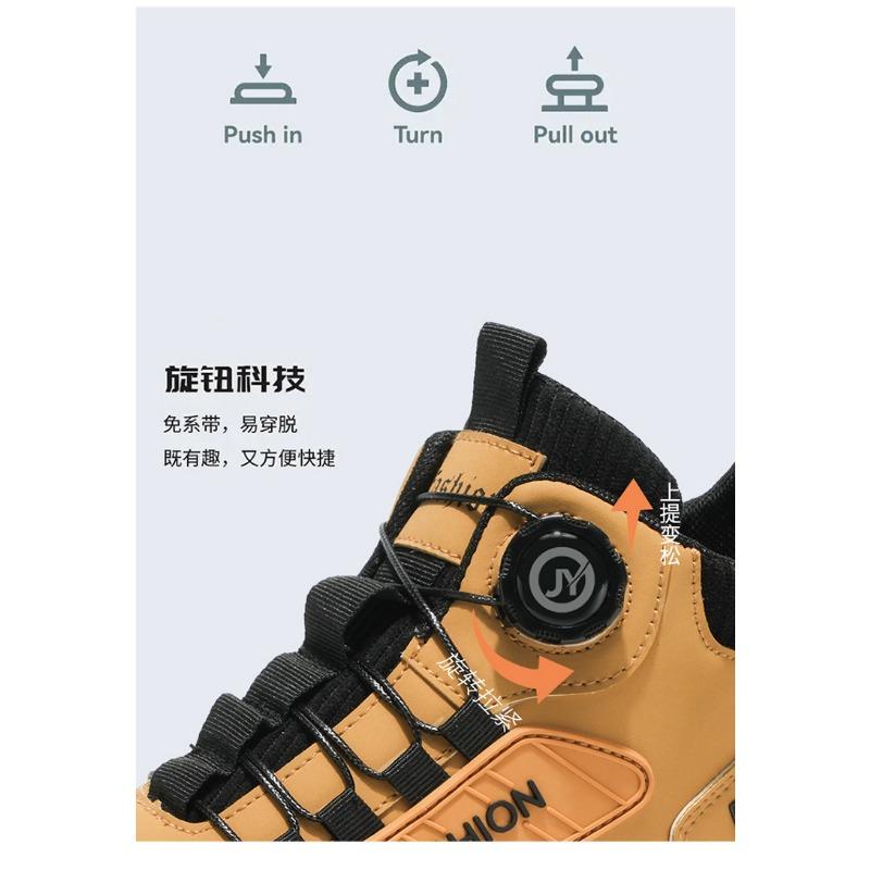 Men S High Top Casual Martin Boots Outdoor Breathable Wear Resistant Sports Shoes