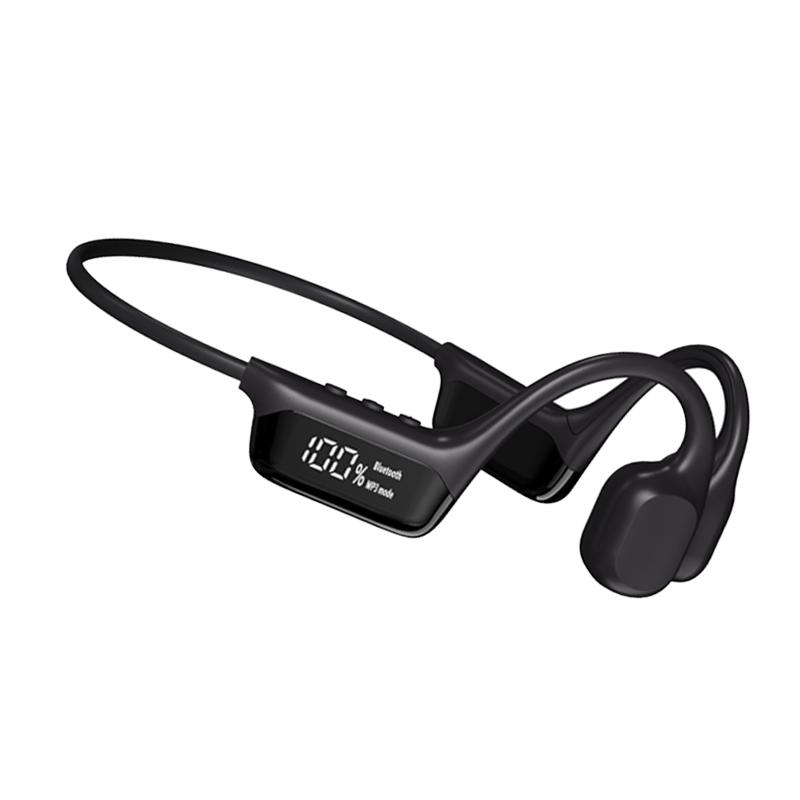 Casque à conduction osseuse Bluetooth 5.4, sans fil, étanche IPX8, pour la natation et le sport, compatible lecteur MP3 avec 32 Go de RAM