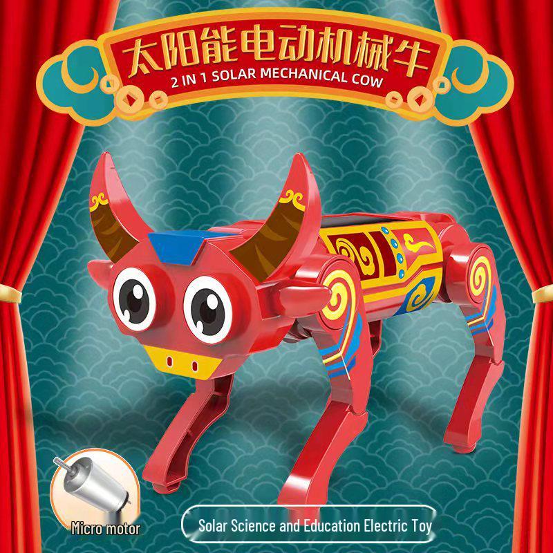 STEM Solar Robot Dog Kit: DIY Science Toy for Elementary Students