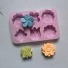 Kinds Flower Silicone Molds Different Flower-shaped Baking Molds Suitable for Soap and Candle Making Cake Chocolate Mould