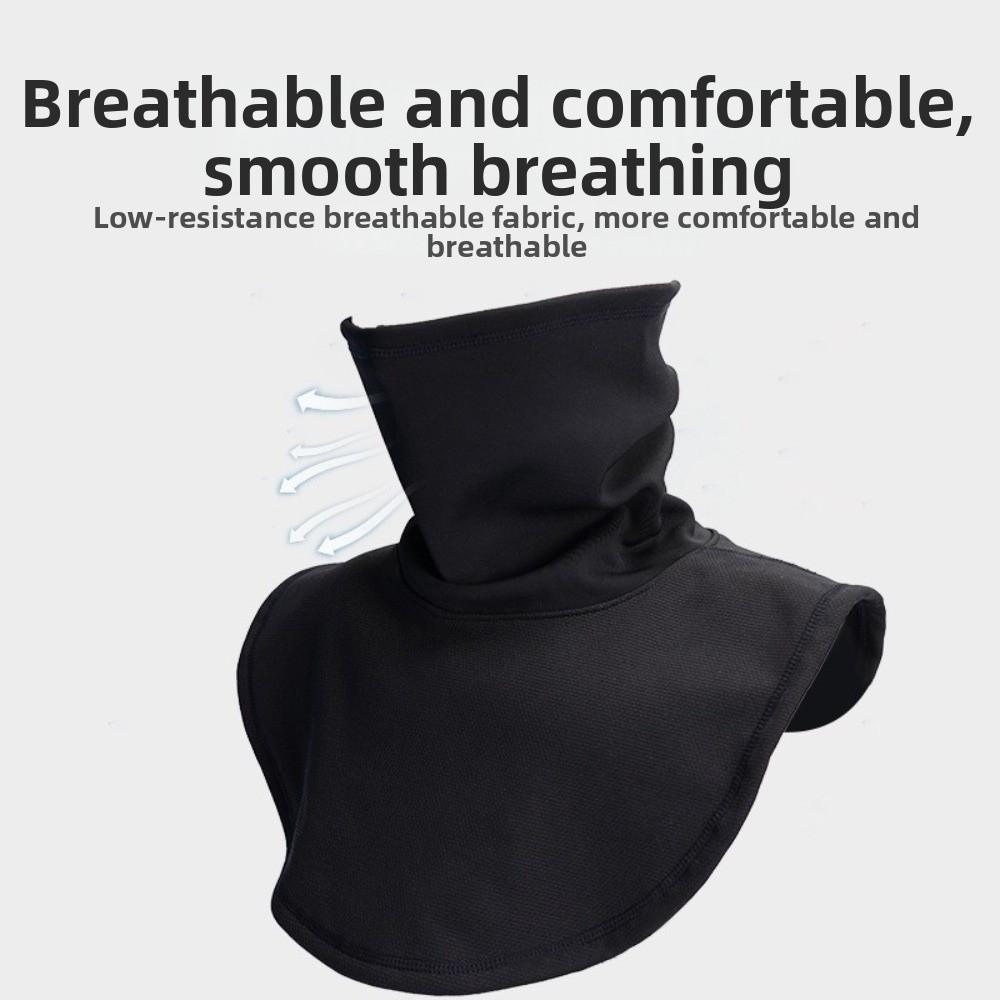 Soft Men Cycling Neck Warmer Thicked Thermal Scarf New Wind Protector Daily Commutes