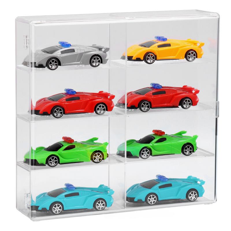 Acryl-Aufsteller für Spielzeugauto-Modelle (Passend für Tomica & Hot Wheels)