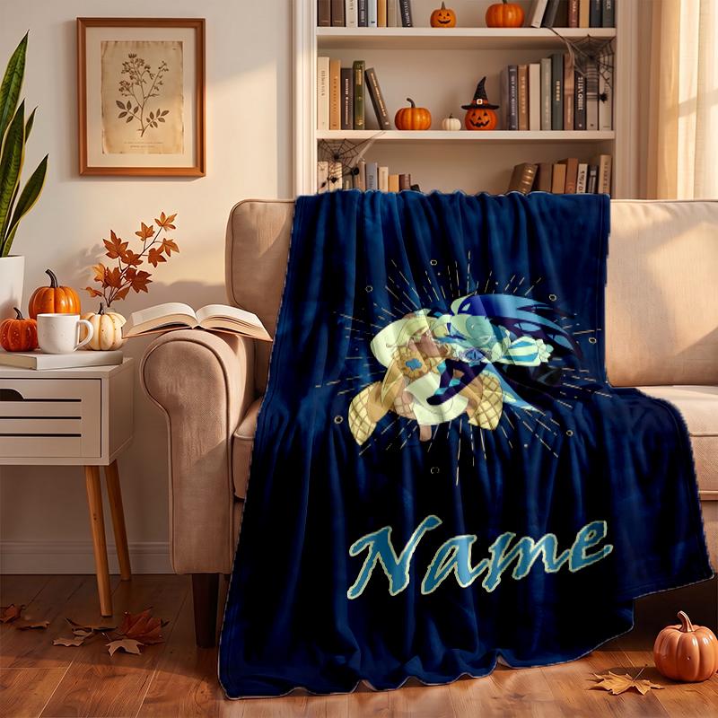 Shadow Milk Cookie Custom Flannel Blankets Soft Warm Cozy Throws for Home Decor Holiday Gifts