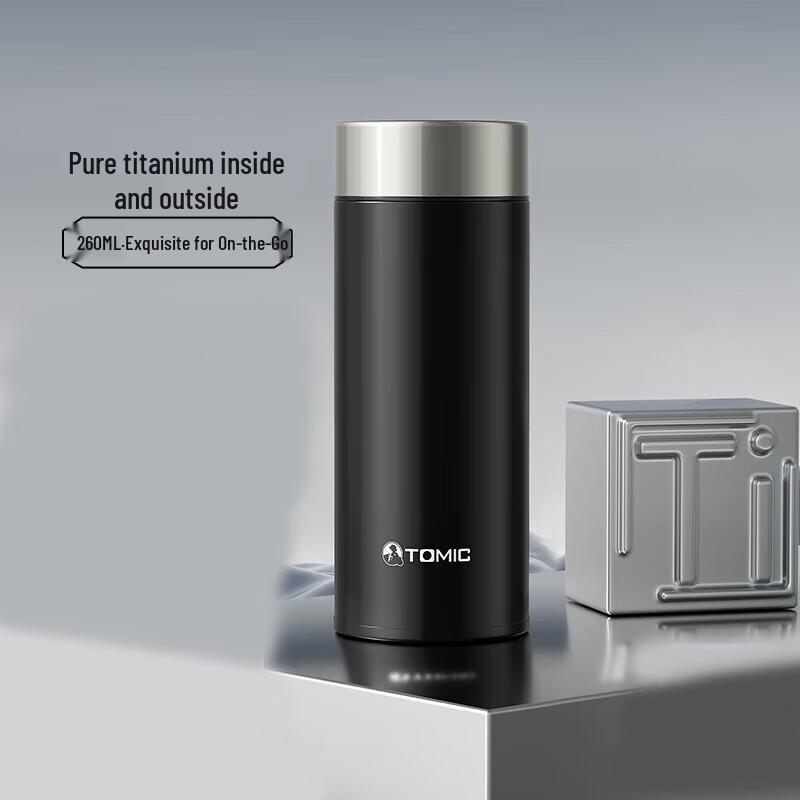 

TOMIC Pure Titanium Vacuum Insulated Mug