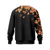 Men's Casual Long Sleeve Loose Fit Round Neck Printed T-Shirt