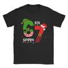 Funny 67 Six Seven Christmas Xmas 6 7 T-Shirt Summer Novelty T-Shirts Cotton O Neck Oversize Tees Short Sleeves Street Tshirt
