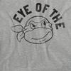 TMNT Womens/Ladies Eye Of The Turtle Heather T-Shirt