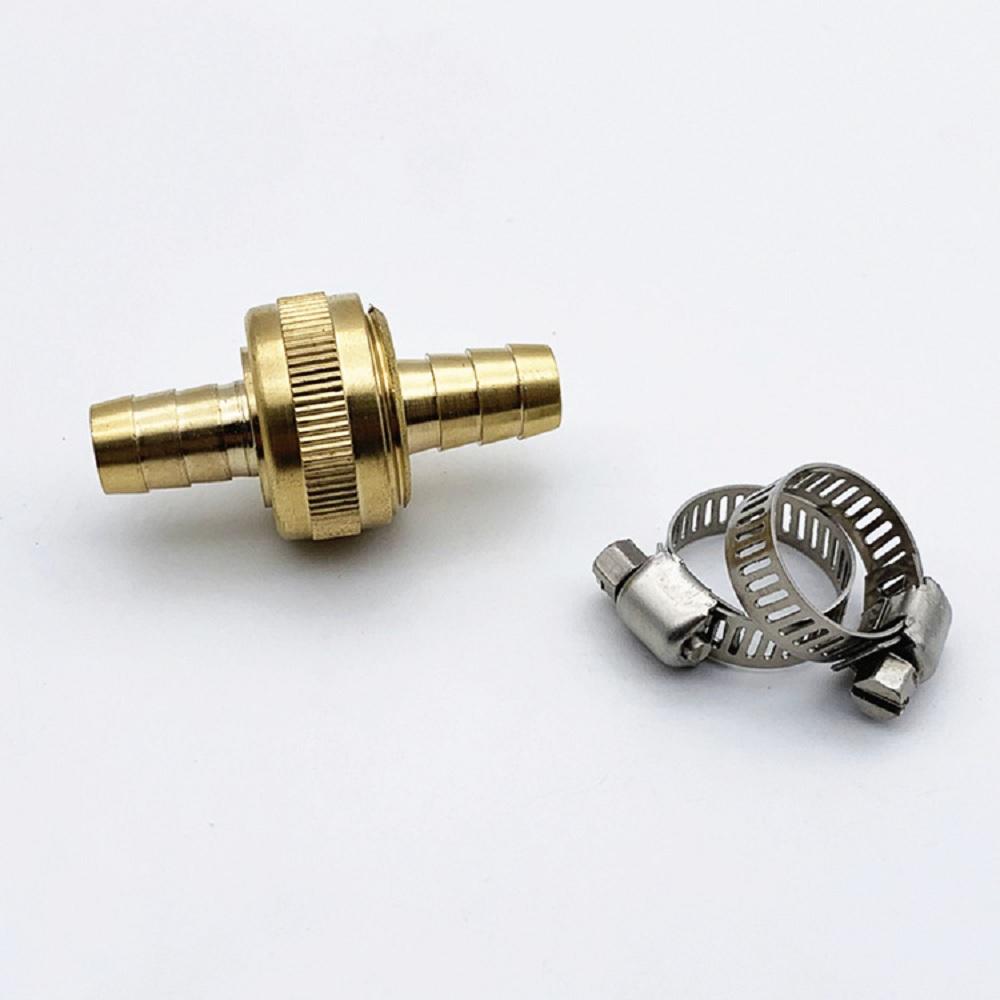 3-Pack Garden Brass Hose Mender End Repair Kit Hose Connector For Inner Dia 1/2