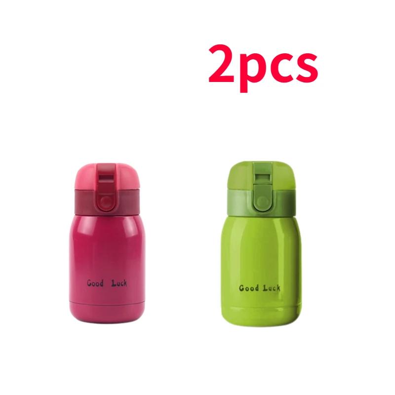 Mini Thermos Cup 200ml/360ml Pocket Cup Stainless Steel Thermal Coffee Mug Vacuum Flask Insulated Hot Water Bottle Kids Gift