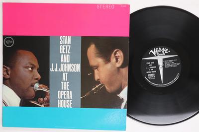 LP Record STAN GETZ J.J. JOHNSON  At The Opera House V68490 VERVE 1962 US Jazz Used