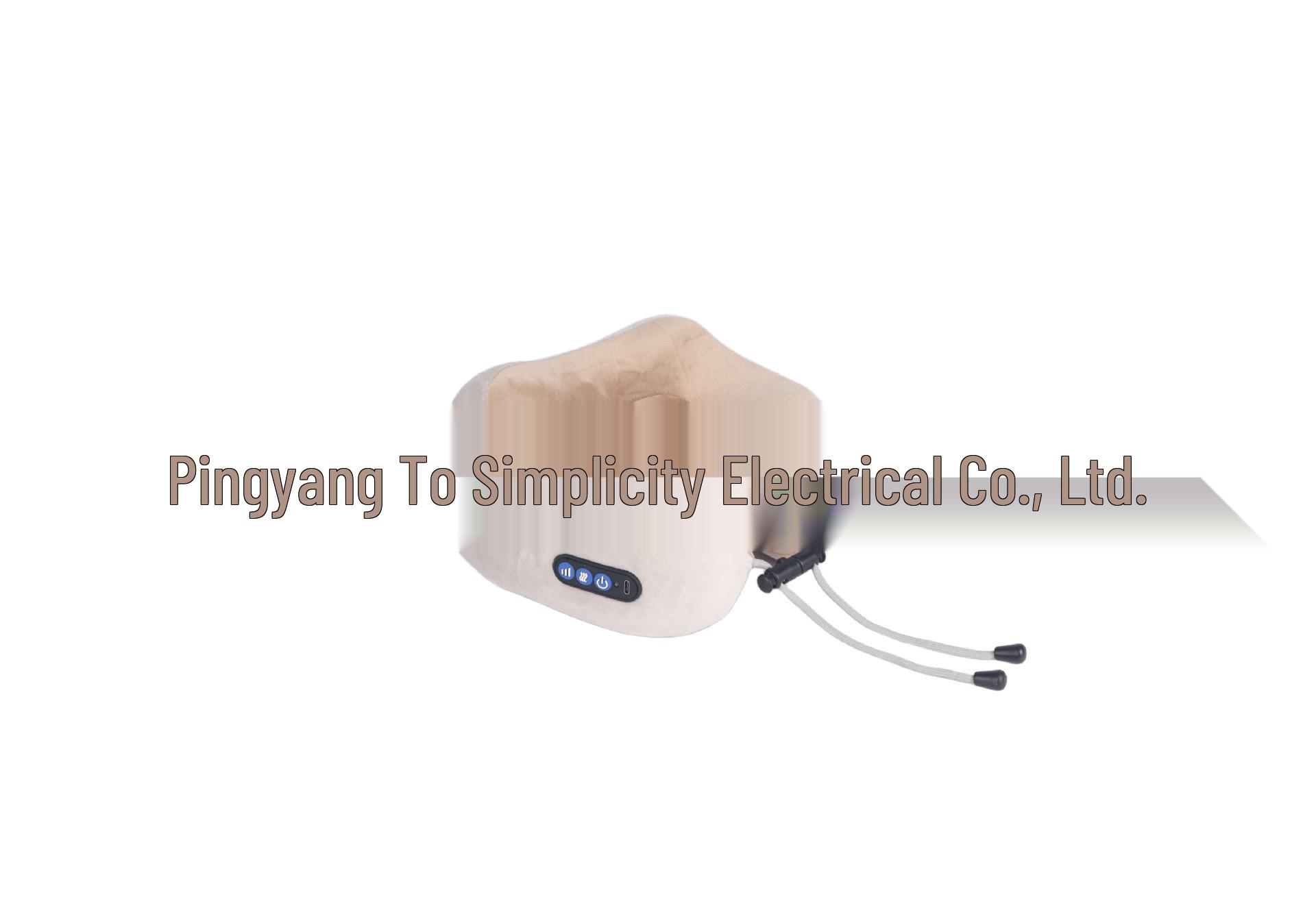 U-Shaped Multi-Functional Memory Foam Neck and Cervical Massager with Electric Kneading