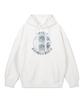 Ethnic Oversized Wide Shoulder Hoodie_White