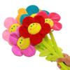 T Play Flower Plush Kids Toy: Bendable Stem Stuffed Sunflower - Soft Felt Bendy Bouquet Age 2-4